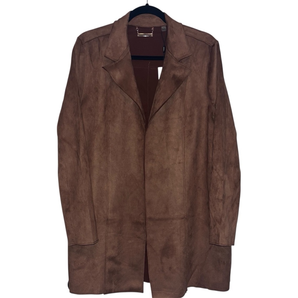 Tahari Faux Leather Jacket